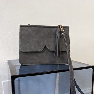 Grey Crossbody Bag